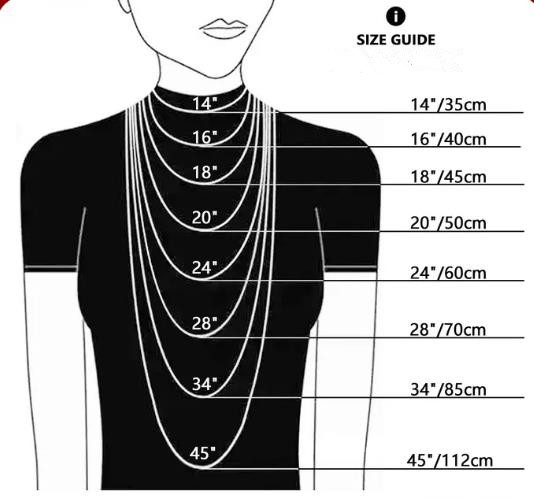necklace size for women